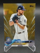 Kirby Yates /2018 Gold P 2018 Topps Update US210 - MLB San Diego Padres