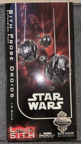 Sideshow 1/6 Scale Exclusive Star Wars Sith Probe Droids Expansion Pack Maul
