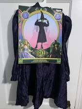 New Wicked Movie Elphaba Costume Girl XS (3T-4T) Cosplay Disguise Musical Witch