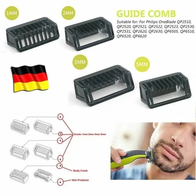 MARKENLOS For Philips One Blade Rasier Klinge OneBlade Ersatzklinge QP2520/QP2530/QP2630