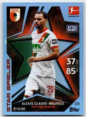 Match Attax Bundesliga 25/26  Alexis Claude-Maurice  #325 Star Spieler