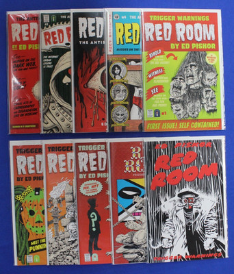Red Room & Trigger Warnings #1-4 Complete Lot of 10 VF/NM 2021 Fantagraphics