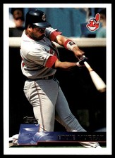Eddie Murray 1996 Topps #125 Indians MLB READ FREE SHIPPING AutographDen