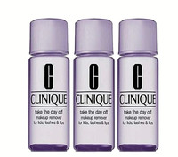 3x Clinique Take The Day Off Makeup Remover/Lids,Lashes&Lips,50ml▪︎Totals 150ml.