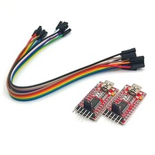 2pcs FT232RL FTDI Mini USB to TTL Serial Converter Adapter, 3.3V/5.5V,