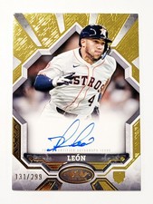 2025 Topps Tier One Pedro Leon RC Breakout Autographs /299 #BOA-PL Houston