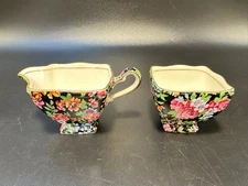 Royal Winton Chelsea Creamer and Sugar Bowl Free Shipping