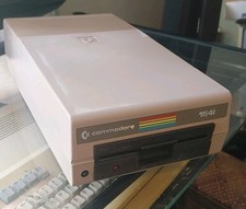 Commodore 1541 Disk Drive Working W/Cables