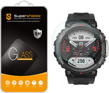  2 Pack Designed for Amazfit T-Rex 2 Tempered Glass Screen Protector, anti Sc