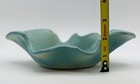 Bluecut Pottery Turquoise Wavy Textured Dish Signed 1975 — photo 7