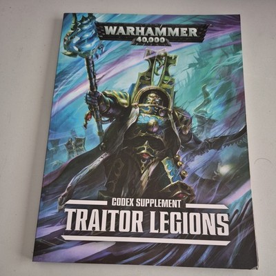 Warhammer 40.000 Verräterlegionen Codex Ergänzung Games Workshop Softback Buch