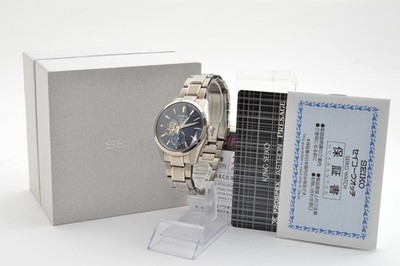 [ MINT /Box, Paper] SEIKO Presage Sharp Edged 6R5J-00A0 SARJ003 Blue Men's Watch