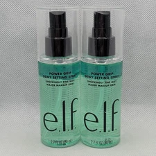 (2) ELF Cosmetics Power Grip Dewy Setting Fine Mist Spray 2.7 oz