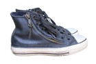 Converse X John Varvatos Black Gray Snake Skin Zipper High Top Sneakers Women 6 — photo 3