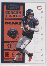 2012 Panini Contenders Season Ticket Jay Cutler #17 0c4