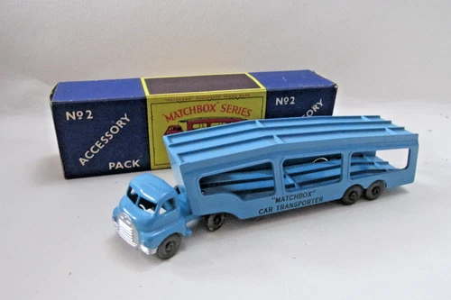 Moko Lesney Matchbox Series Accessory Pack No.2 Bedford Car Transporter - Boxed