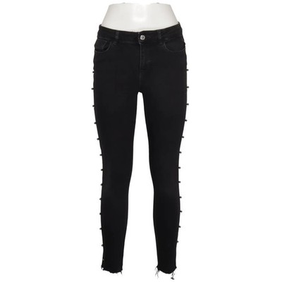 Zara Basic, Jeans, Größe: 36, Z1975 DENIM, Schwarz, Einfarbig, Denim, Damen #bFN
