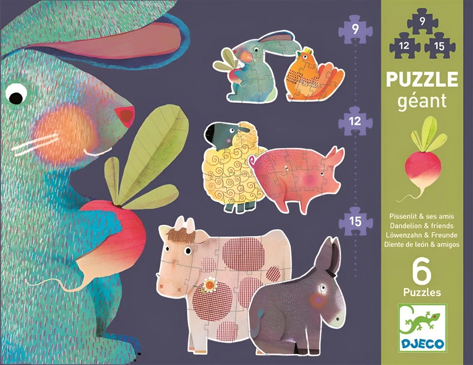 Kombi Puzzle: Dandelion & friends - Bild 1 von 1