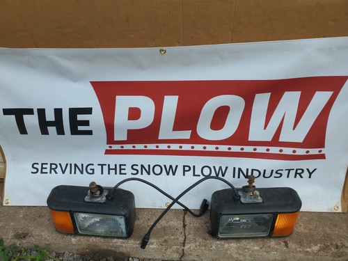 Curtis Sno-Pro 3000 Home-Pro Plow Lights 1TBP39H Snow Plow Light Set Pair