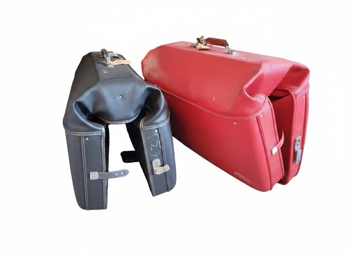 Vintage 1970s Retro Hard-Side Luggage Set 