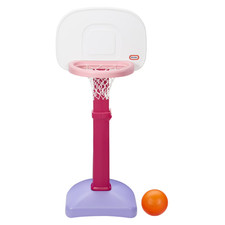 Little Tikes TotSports Easy Score Basketball Set, Pink, 60 in H