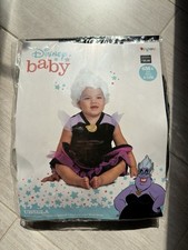 Baby Disney Villains Classic Little Mermaid Ursula Dress Halloween Costume 6-18m