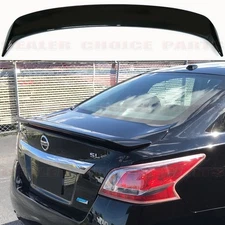 Spoiler For 2013 2014 2015 Nissan Altima 4D Factory Style Wing w/LED GLOSS BLACK