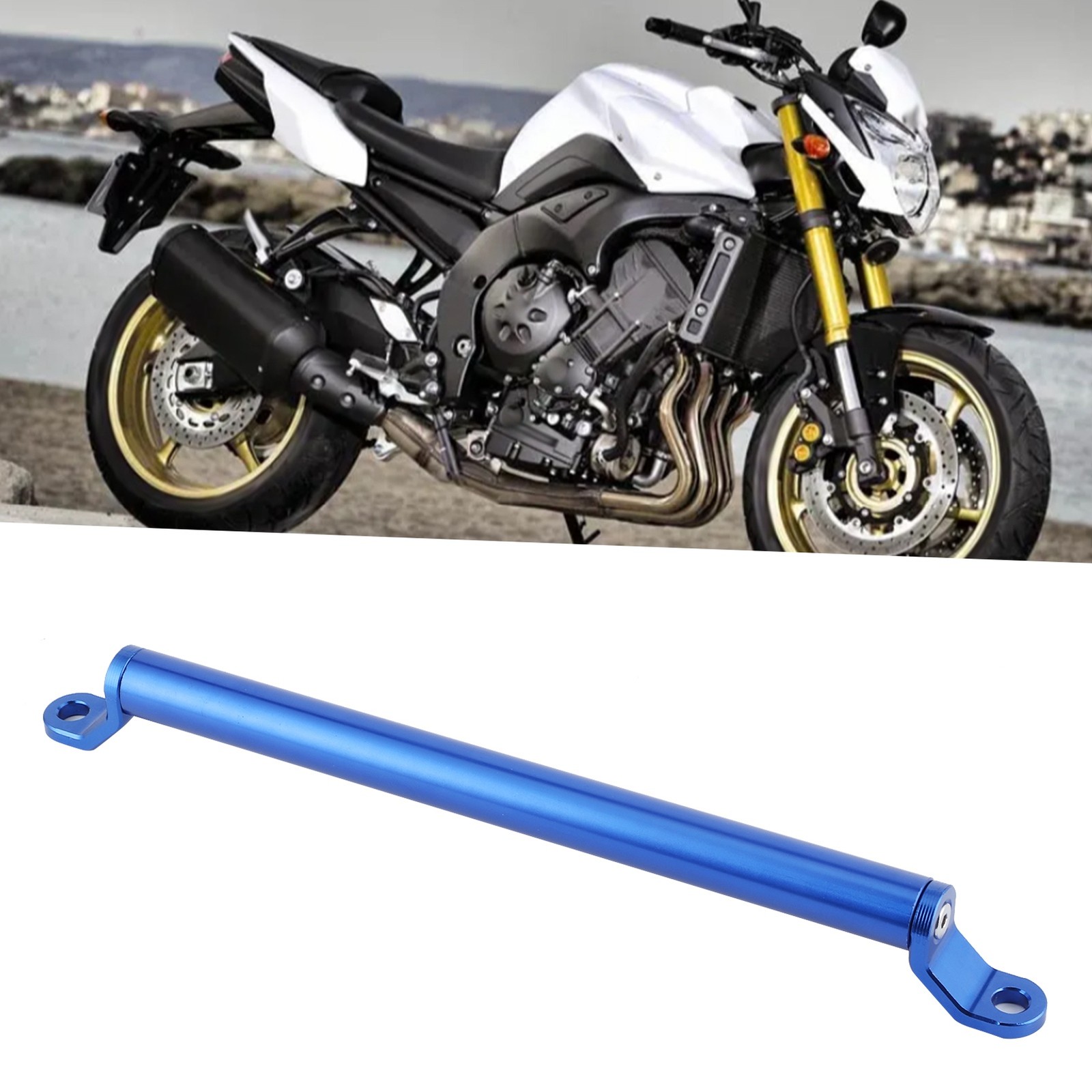 Aluminum Alloy CNC Balance Bar Crossbar Handlebar Extended Reinforcement For Mot