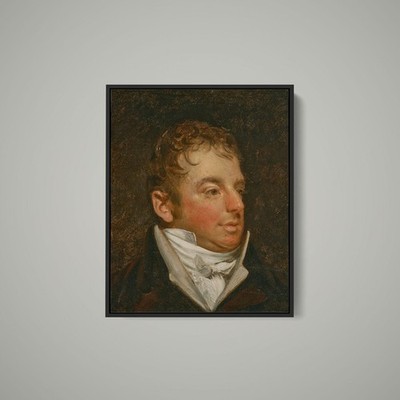 John Constable - Portrait of William Travis - Art Print on Paper or Canvas