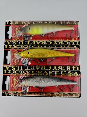 (3) Lucky Craft Pointer128 SP 1oz. Suspending~New
