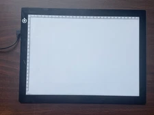 A4 Portable LED Light Box Trace, Light Pad USB Power LED Artcraft Tracing Light