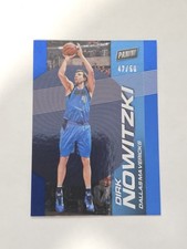 2023-24 Panini Player of the Day Blue /50 Dirk Nowitzki #86 HOF