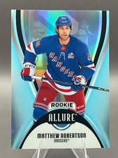 MATTHEW ROBERTSON #113 Rookie card 2025-26 Upper Deck Allure RANGERS