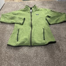 Patagonia Better Sweater Women's XS Green Full Zip Jacket w/ Pockets