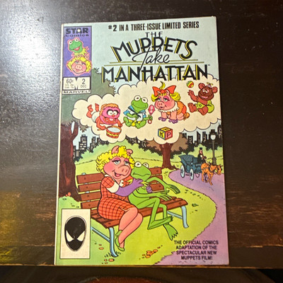 Marvel Comics The Muppets Take Manhattan #2 (1984) Kermit Miss Piggy Animal