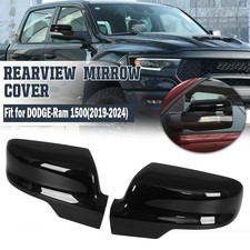 For 2019 2020 2021 2022 2023 2026 Dodge Ram 1500 Gloss Black Mirror Cover Caps For 2019 2020 2021 2022 2023 2026 Dodge Ram 1500 Gloss Black Mirror Cover Caps