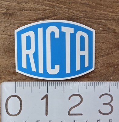 Ricta Wheels Decal Ricta Wheels Sticker Skateboard Decal Ricta Decal
