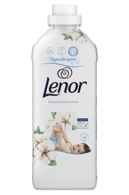 6,99 /L- 6x Lenor Weichspüler Hypoallergen Sensitive Cotton Fresh 37 Wäsch/925ml
