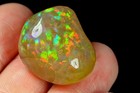 30Ct African Polished Black Opal Nugget Specimen Carved Facet Rough YWB1380 — photo 3