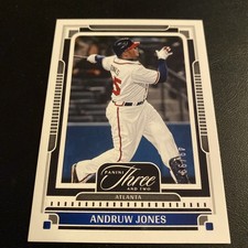 2025 Panini Donruss Three and Two Andruw Jones #26 /99