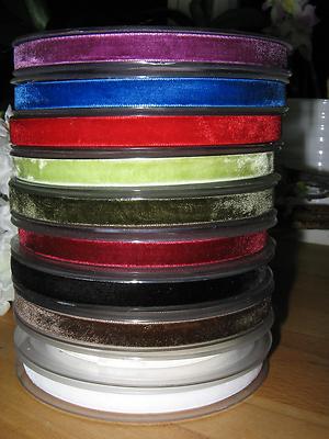 2m Samtband Band Stoffband Germany 30 Grad Waschbar Samt Kropfband Band 