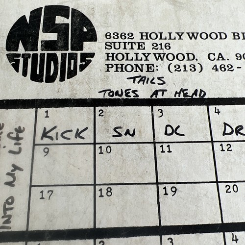 Extremely Rare Studio Reel 24 Tracks Temptations Band Motown Records - Picture 16 of 22