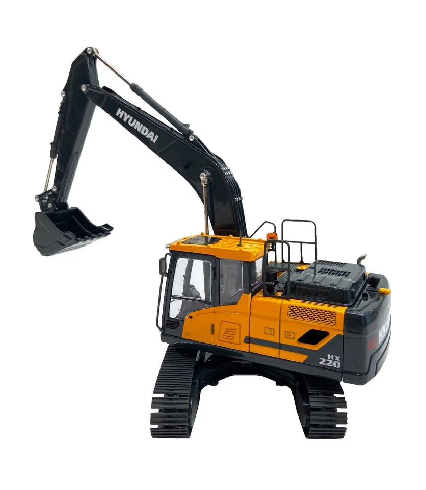 HYUNDAI 1/35 Nuevo HX220 Excavadora Die-Cast Construcción Miniatura Alta Calidad Foto 2 de 4