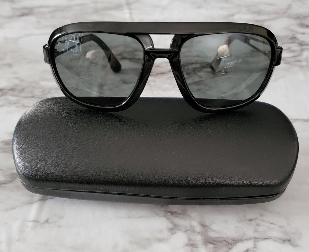 Tods TO 11 20B Black/Gunmetal Sunglasses | eBay
