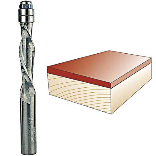 Whiteside #RFTD5200 Solid Carbide Down Cut Flush Trim Spiral Router Bit