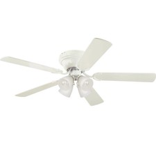 Westinghouse Lighting 7232300 CONTEMPRA IV Indoor Ceiling Fan with Light, 52