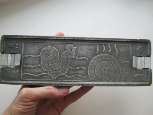 Molde de piruleta de caramelo de azúcar soviético vintage original de la URSS - Imagen 5 de 5