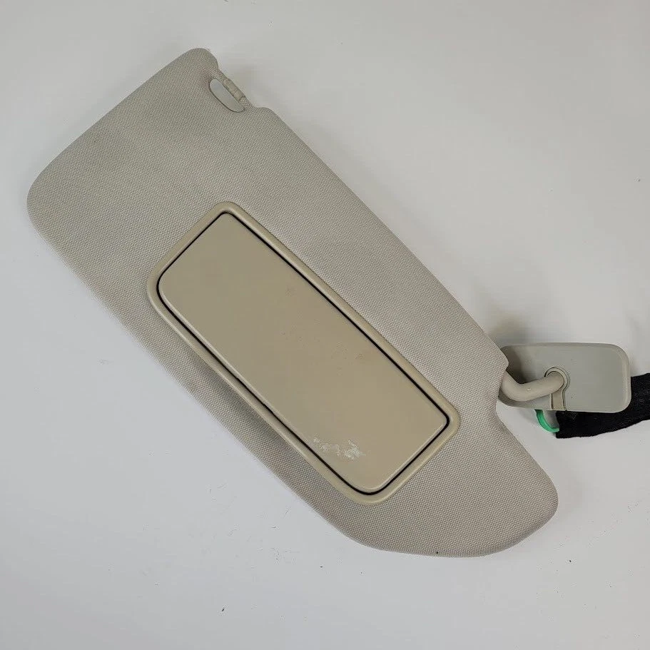 2003-2006 Volvo XC90 Sun Visor RH Passenger Side w/Light Mirror Beige OEM - Image 2 of 4