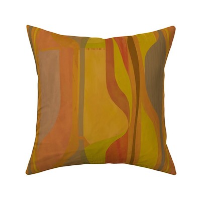 mustard throw pillow covers