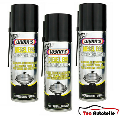 3x 200ml WYNN´S DIESEL EGR 3 AGR SYSTEM LUFTEINLASS REINIGER CLEANER SPRAY DOSE